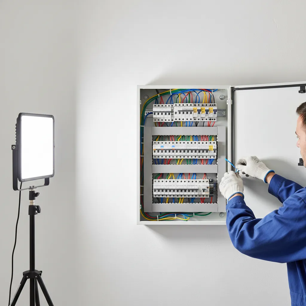 Instalación eléctrica y alumbrado LED en comunidad de vecinos